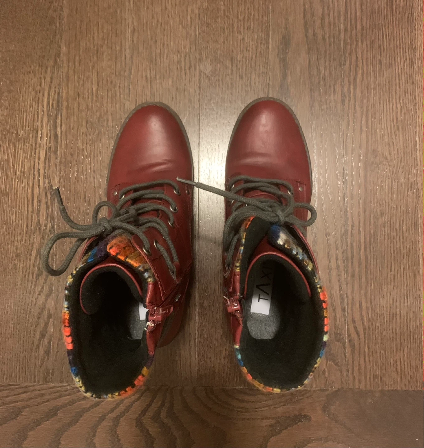 TAXI Women's Red Richmond-03 Boots - NEED TO SELL EVERYTHING