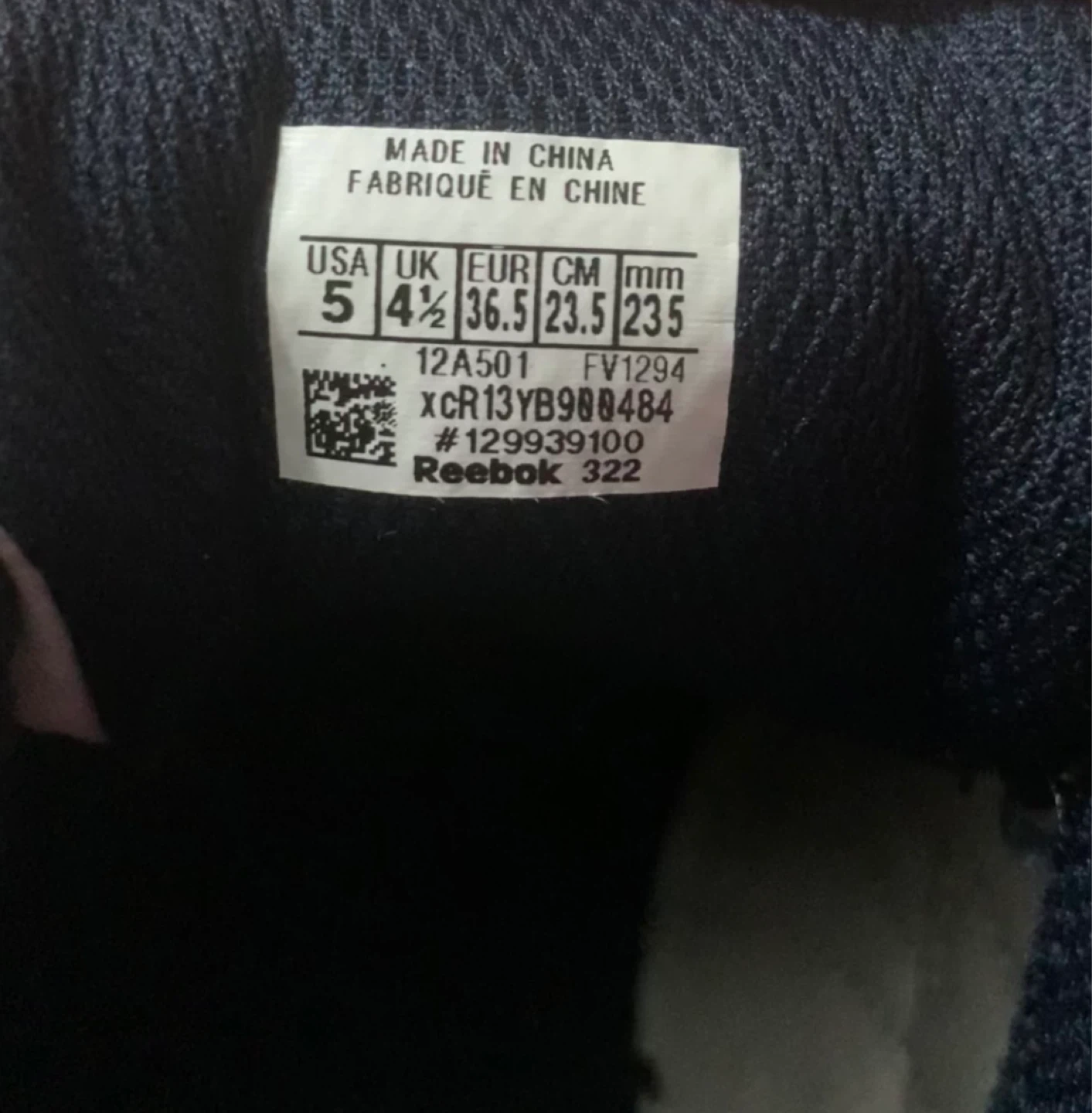 Reebok White and Navy Sneakers - NEED TO SELL EVERYTHING - photo 5