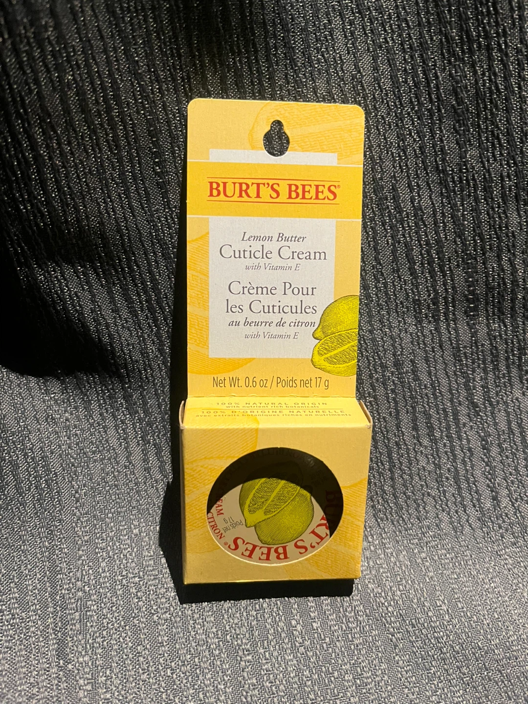 Burt's Bees Lemon Butter Cuticle Cream with Vitamin E