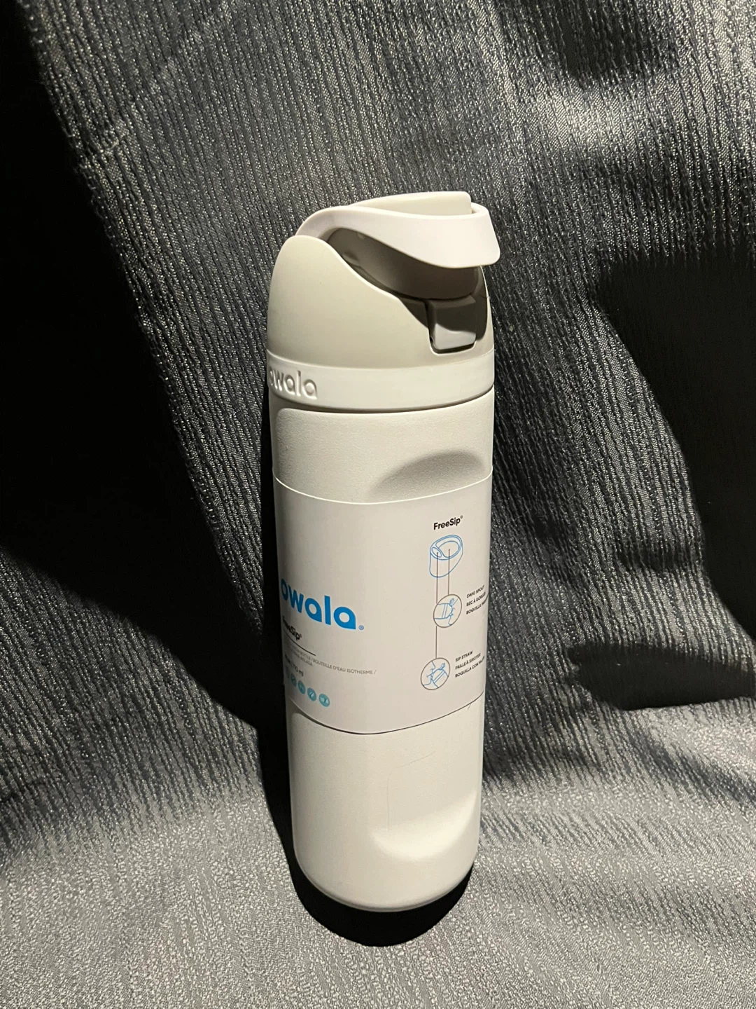 Owala FreeSip Insulated Water Bottle - White 24 oz - photo 2