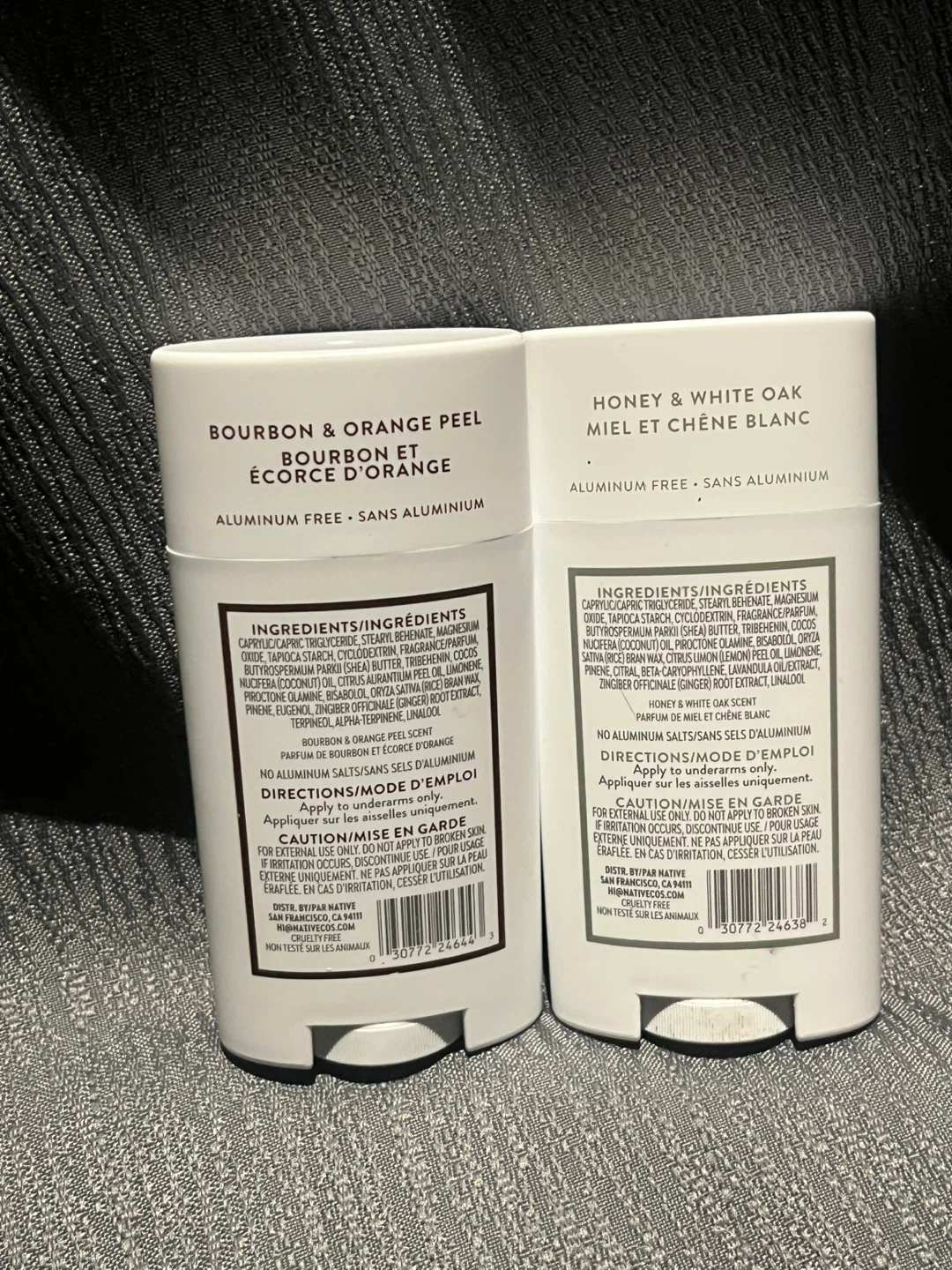 Native Deodorant - Bourbon & Orange Peel and Honey & White Oak - photo 2