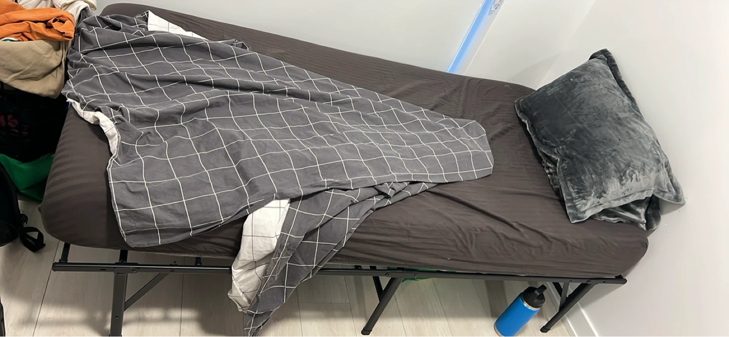 Twin Bed Frame and Mattress