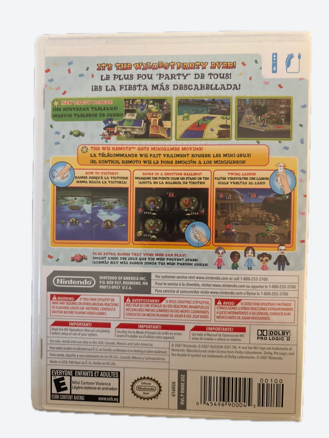 Nintendo Wii Mario Party 8 Game - photo 3