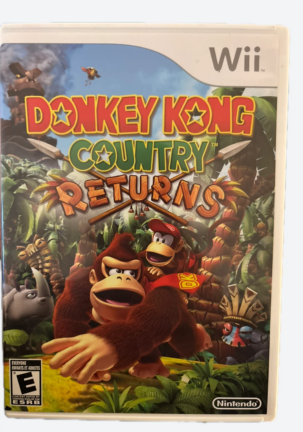 Wii Donkey Kong Country Returns Video Game