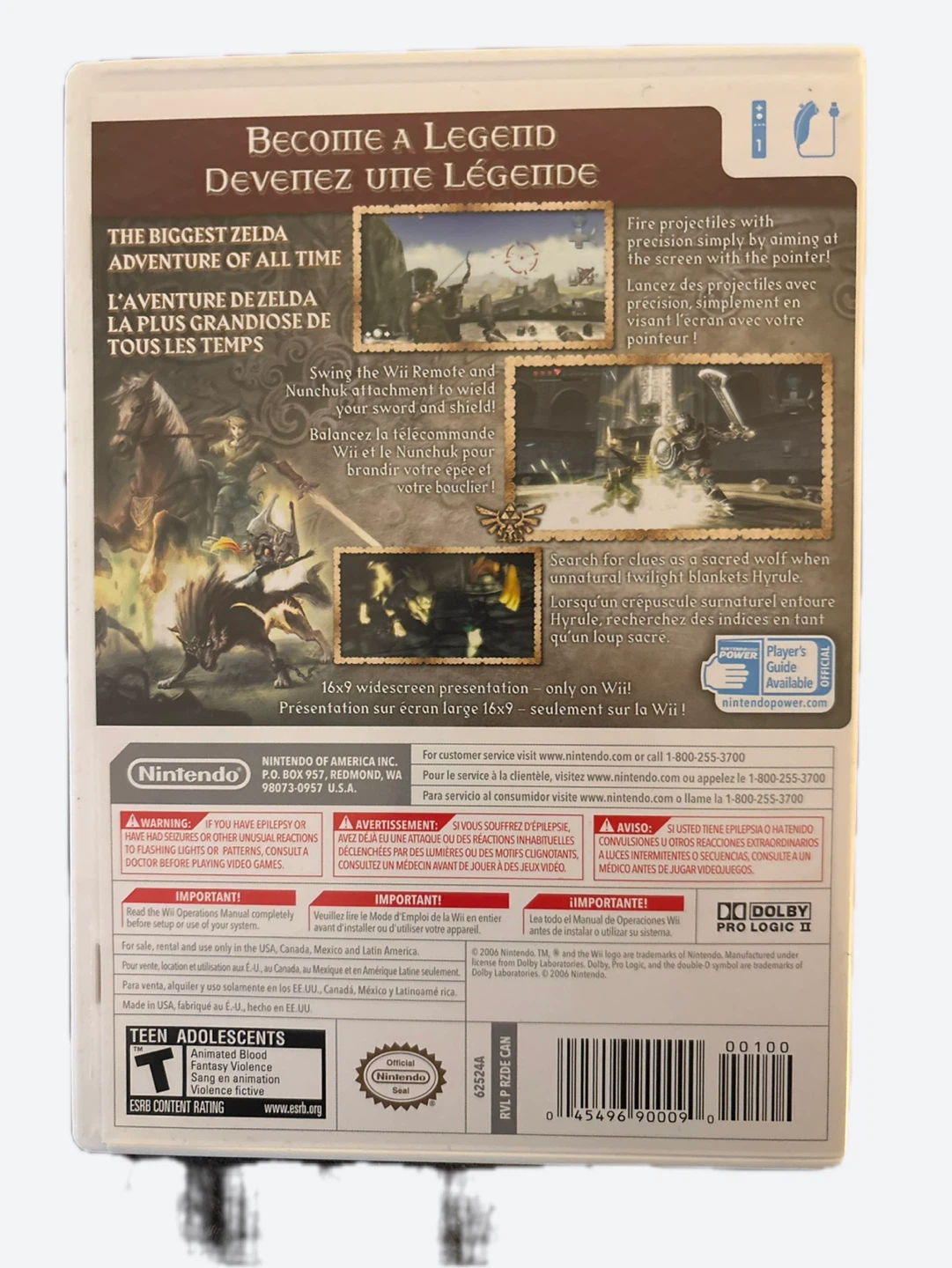The Legend of Zelda: Twilight Princess Wii Game - photo 3