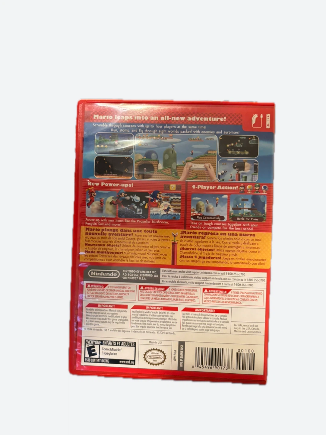 Super Mario Bros. Wii Game for Nintendo Wii - photo 3