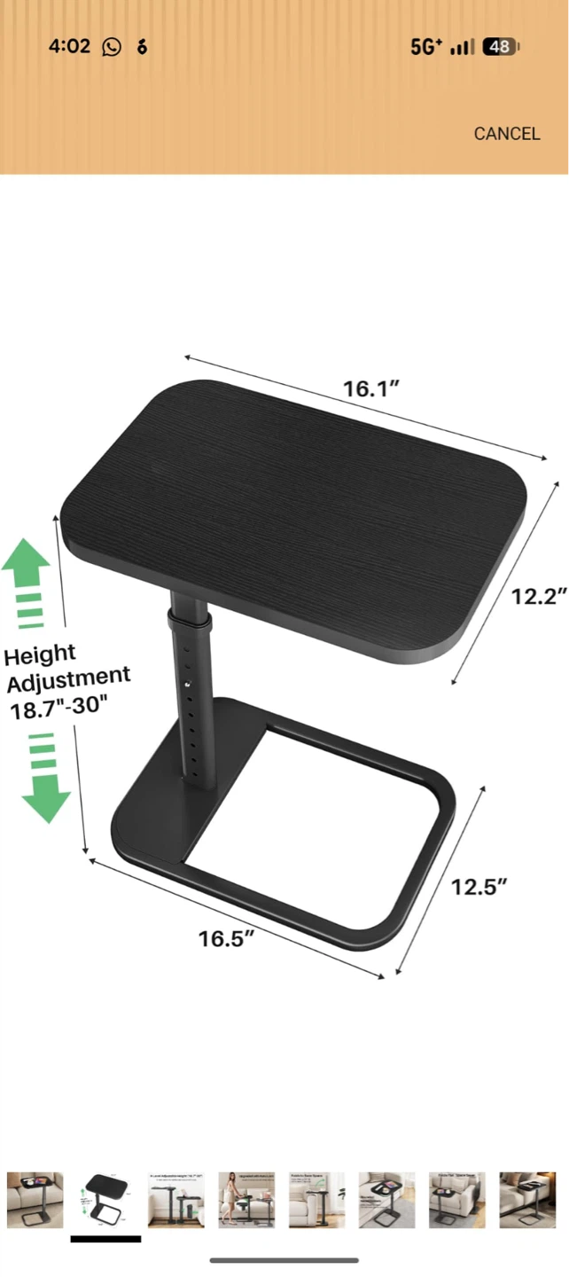 Adjustable Laptop Table - photo 2