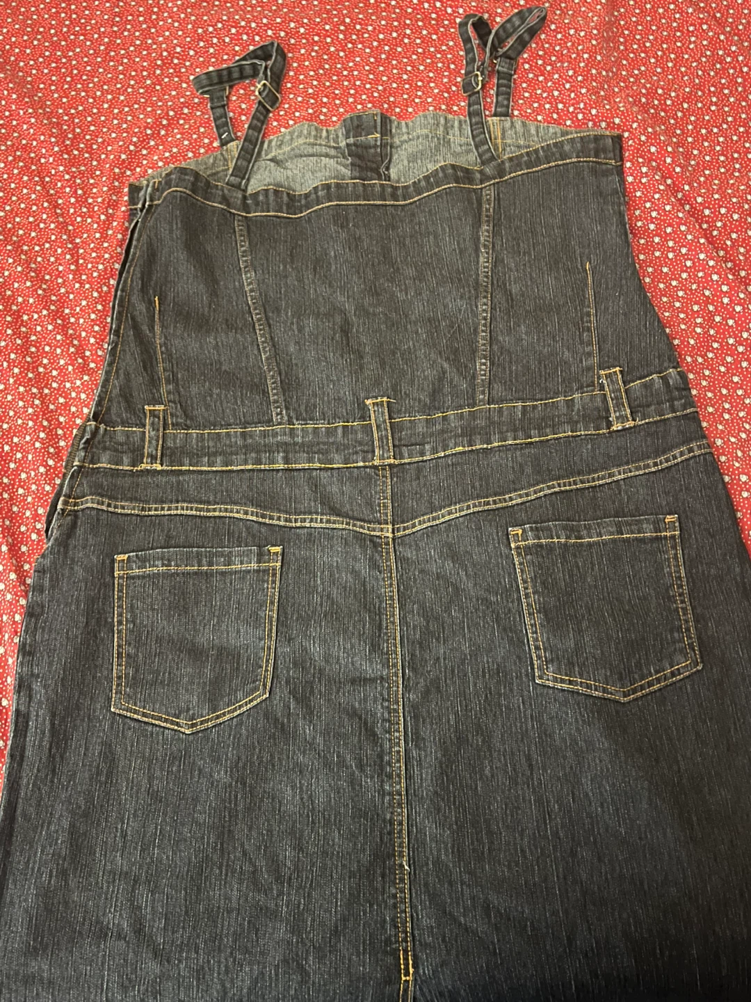 Jamie Nicole denim pinafore dress - size 16 - photo 3