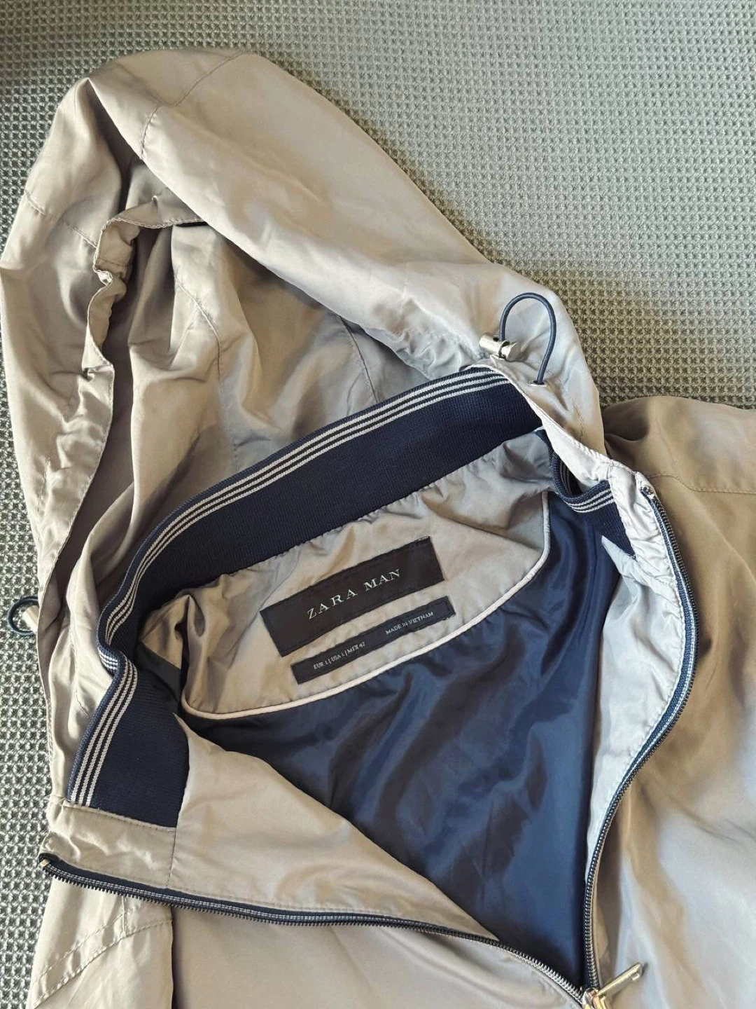 ZARA Man Gray Jacket – Size L - photo 2