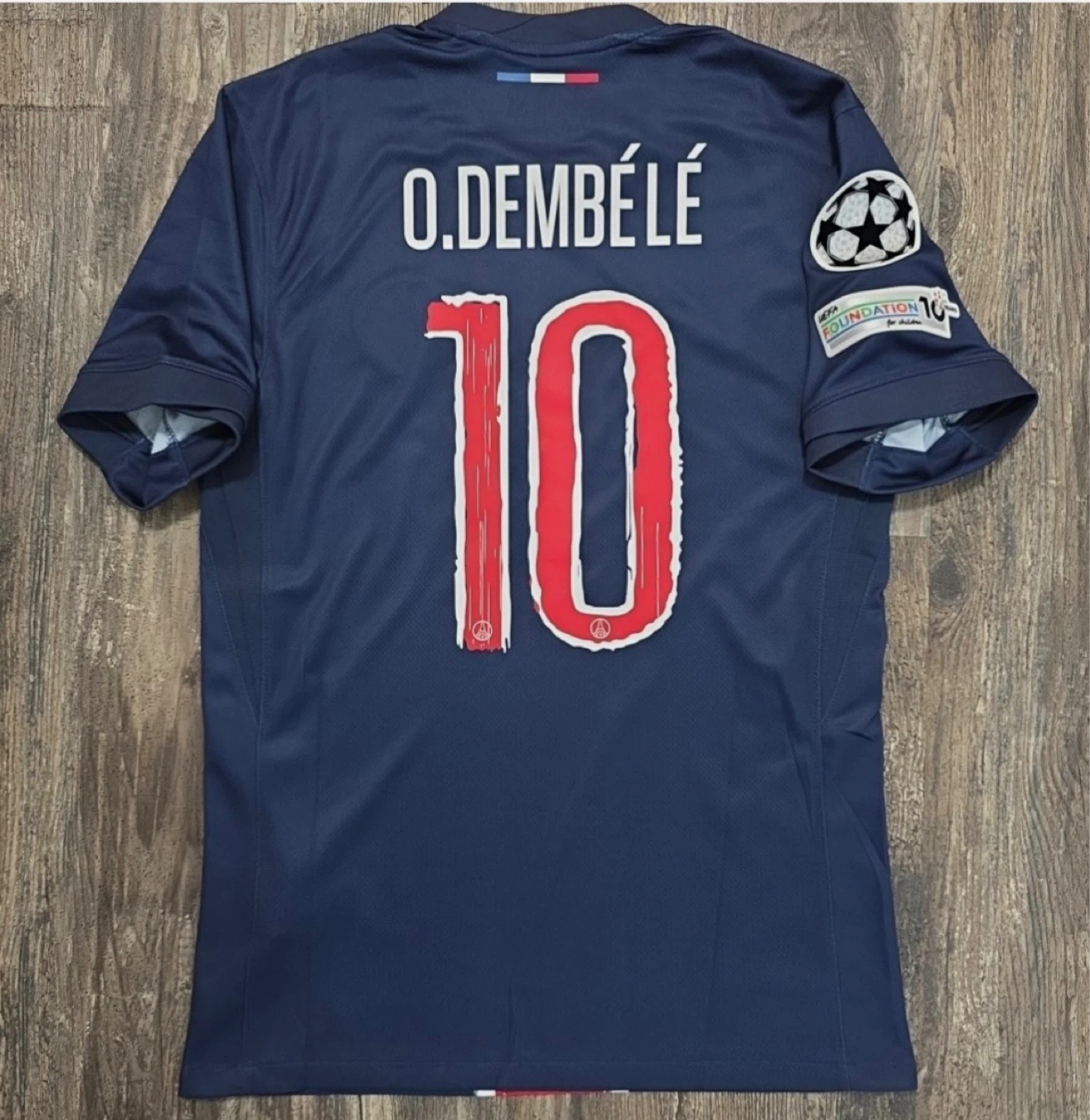 Paris Saint-Germain O. Dembélé Soccer Jersey - photo 2