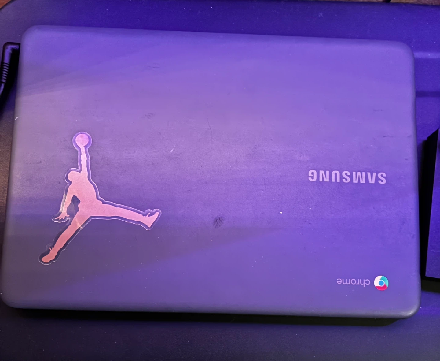 Samsung Chromebook with Jordan Logo