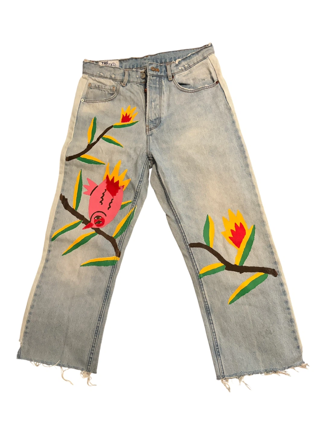TRF IX'D MAKERS Hand-Painted Denim Jeans