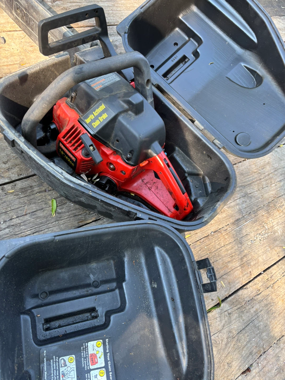 Craftsman Chainsaw with Case