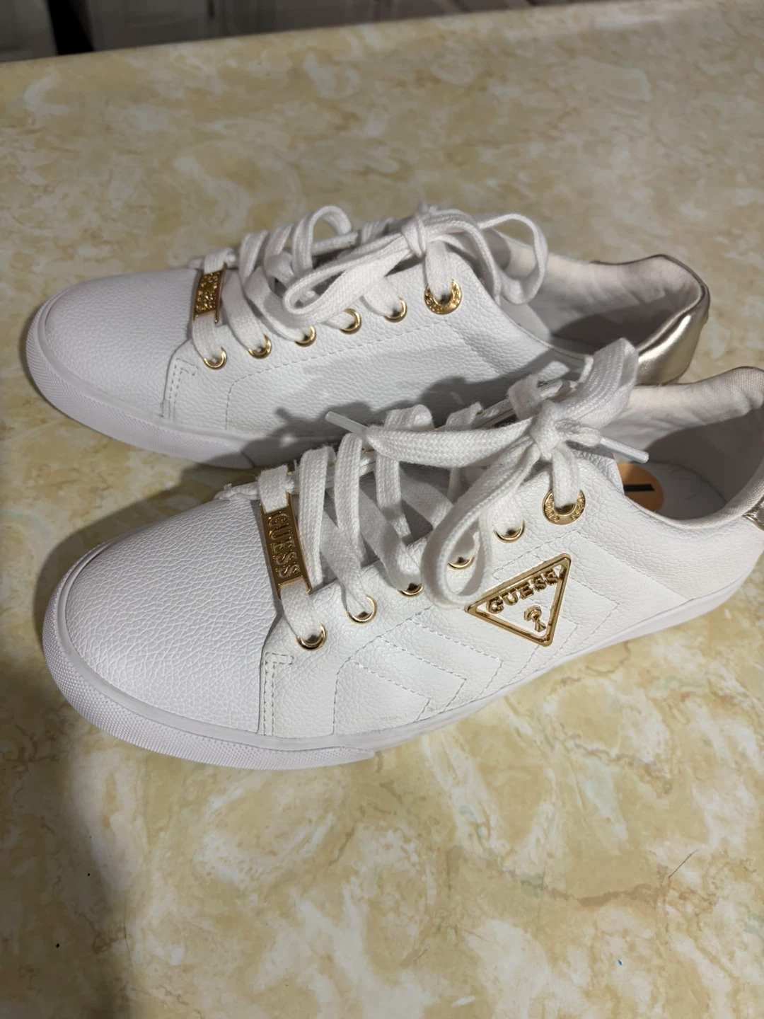 Women's White GUESS Sneakers - photo 2