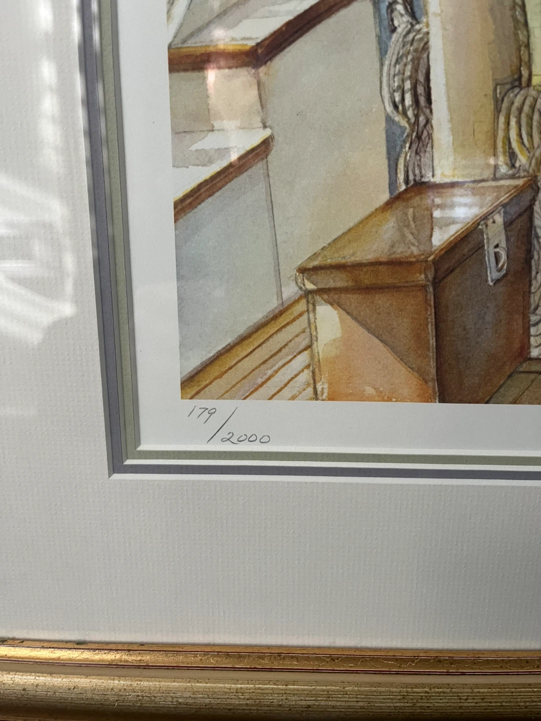 Trisha Romance "First Mate" Limited Edition Watercolour - photo 2
