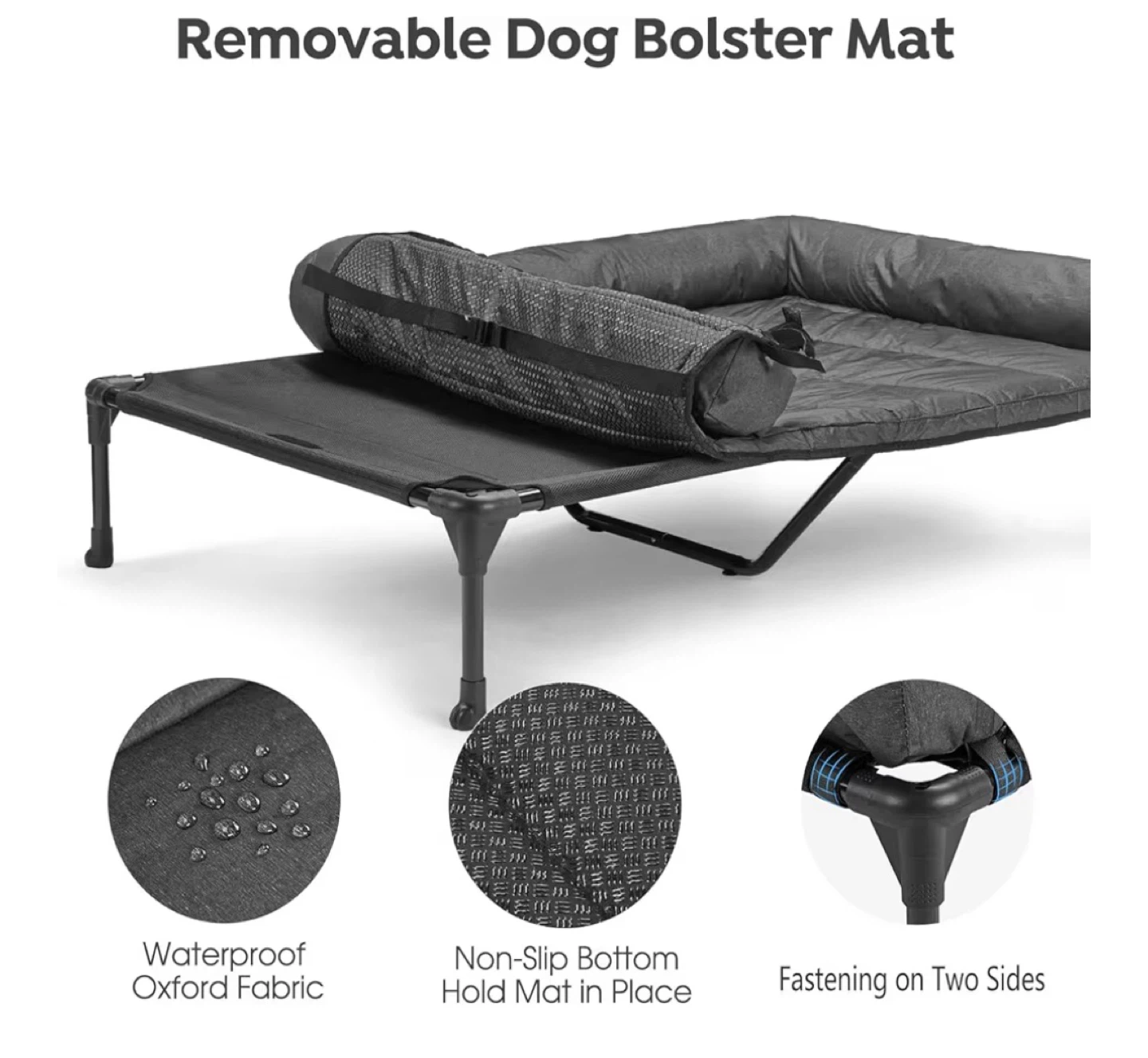 X-Large Ultimate Comfort Dog Bed - Waterproof & Raised - photo 4