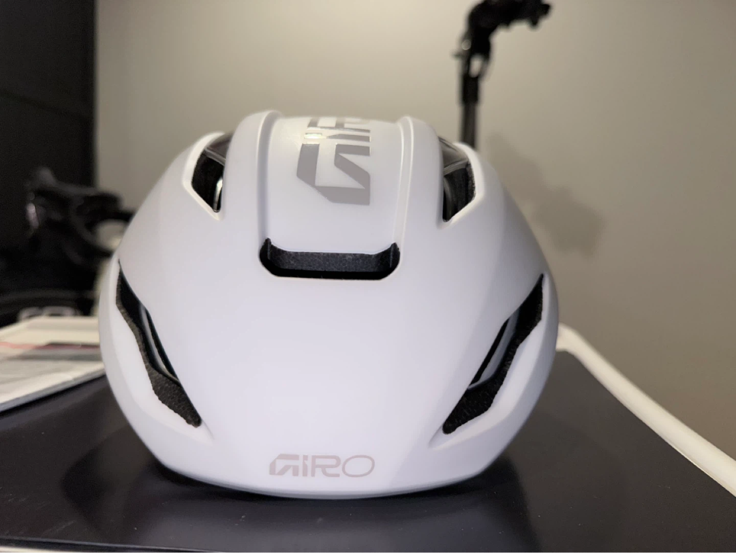 Giro Eclipse PRO White Cycling Helmet size medium