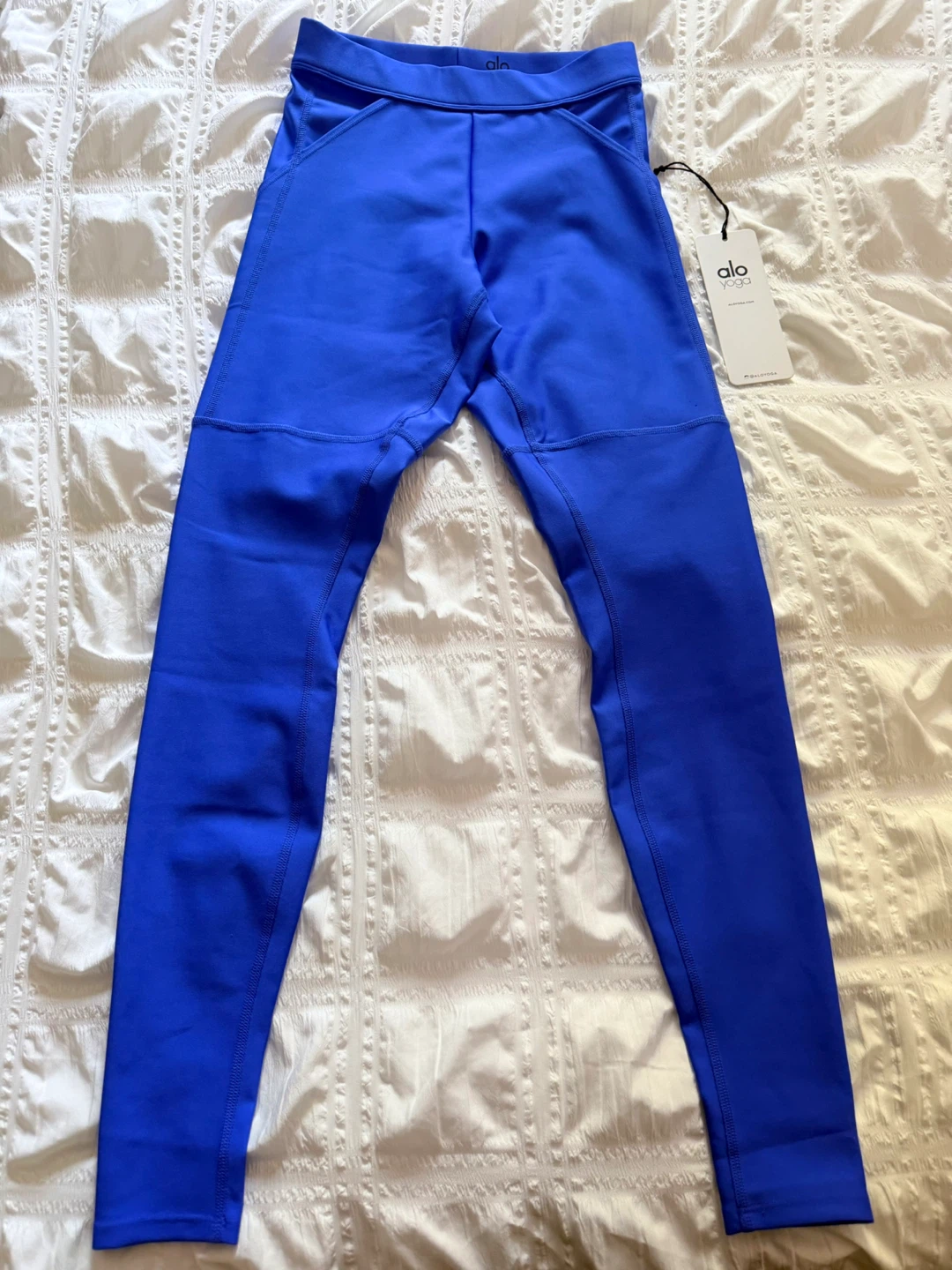Alo Yoga Blue Leggings with Pockets - photo 5