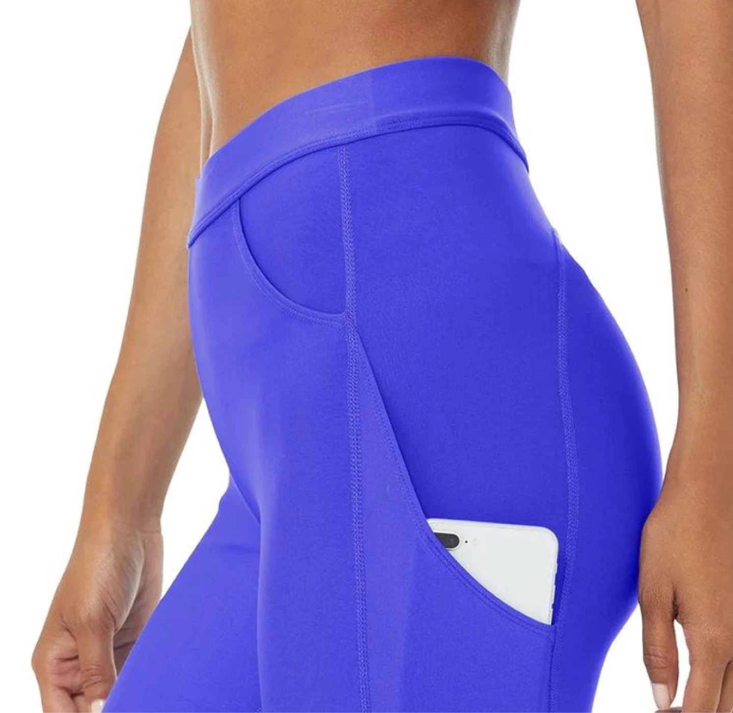 Alo Yoga Blue Leggings with Pockets - photo 3