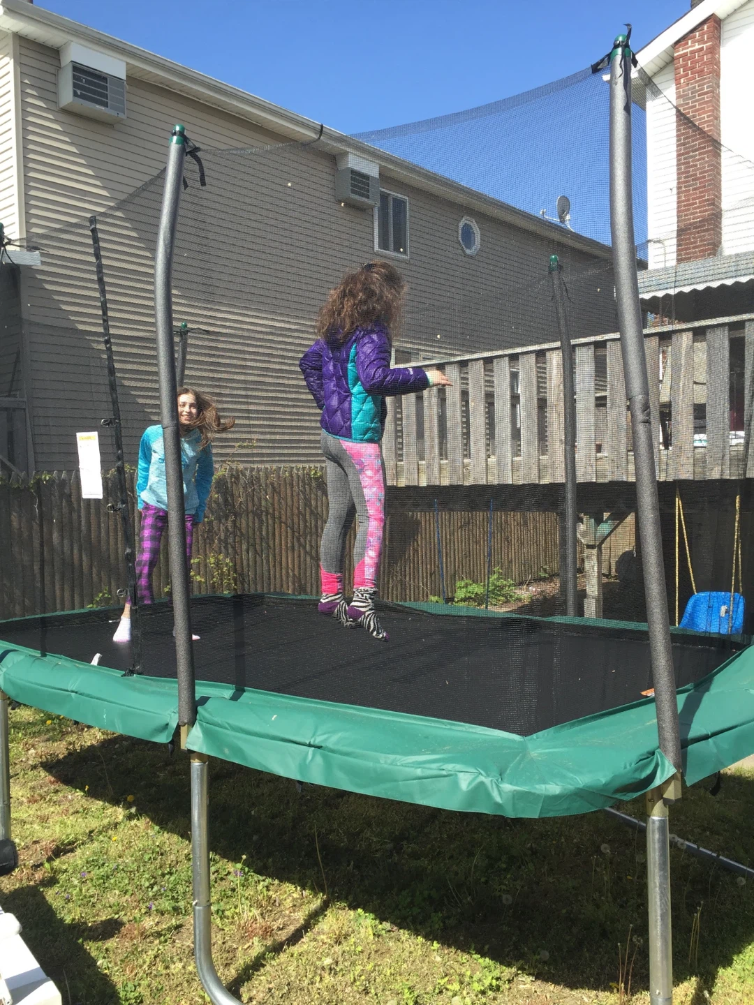 Trampoline with Safety Net