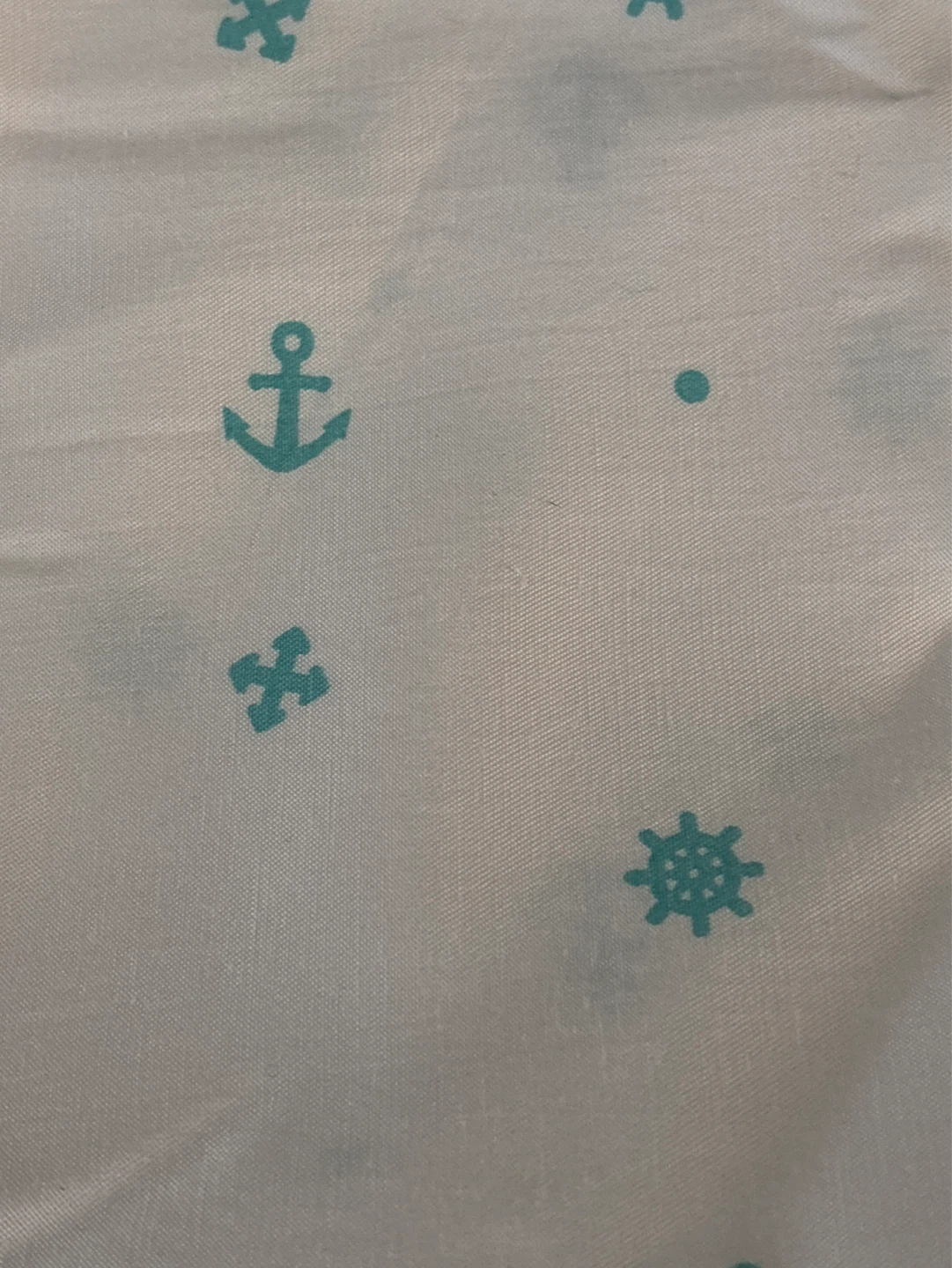 White Nautical Anchor & Ship queen Bed Sheet Set - photo 2