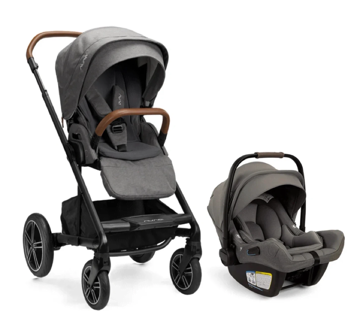 Nuna Stroller, bassinet and Car Seat Travel System