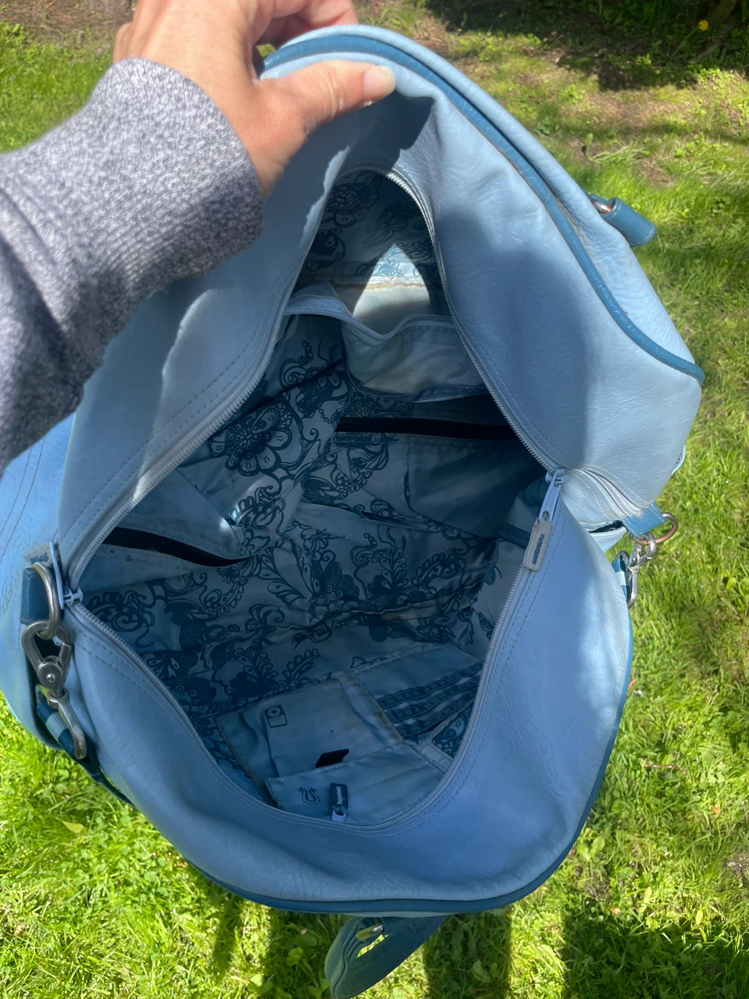 VINTAGE Lululemon Athletica Bag - Light Blue - photo 2