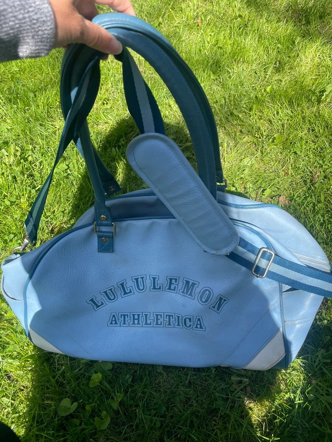 VINTAGE Lululemon Athletica Bag - Light Blue