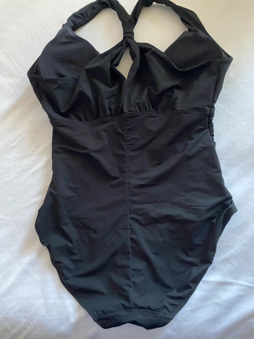 Black One-Piece Swimsuit XL - photo 2