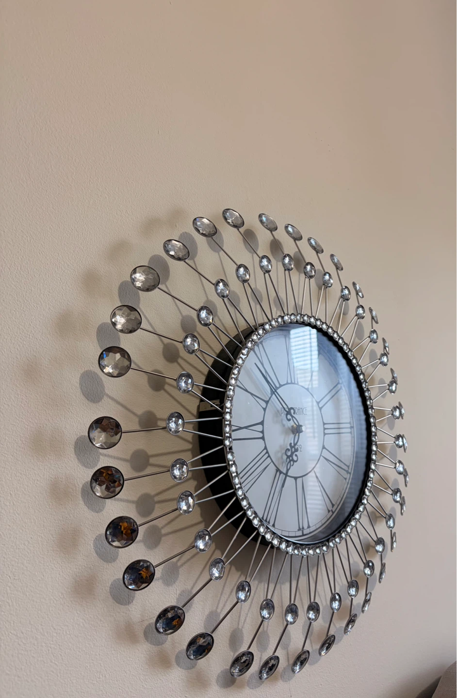 Decorative Sunburst Wall Clock - photo 2