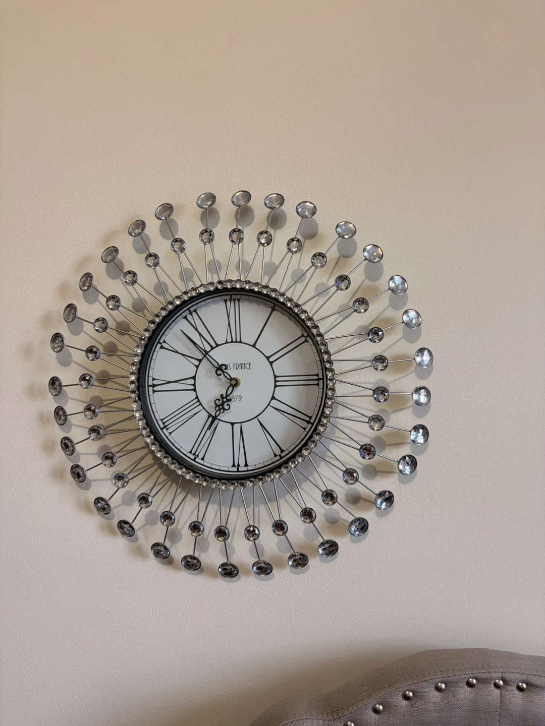 Decorative Sunburst Wall Clock