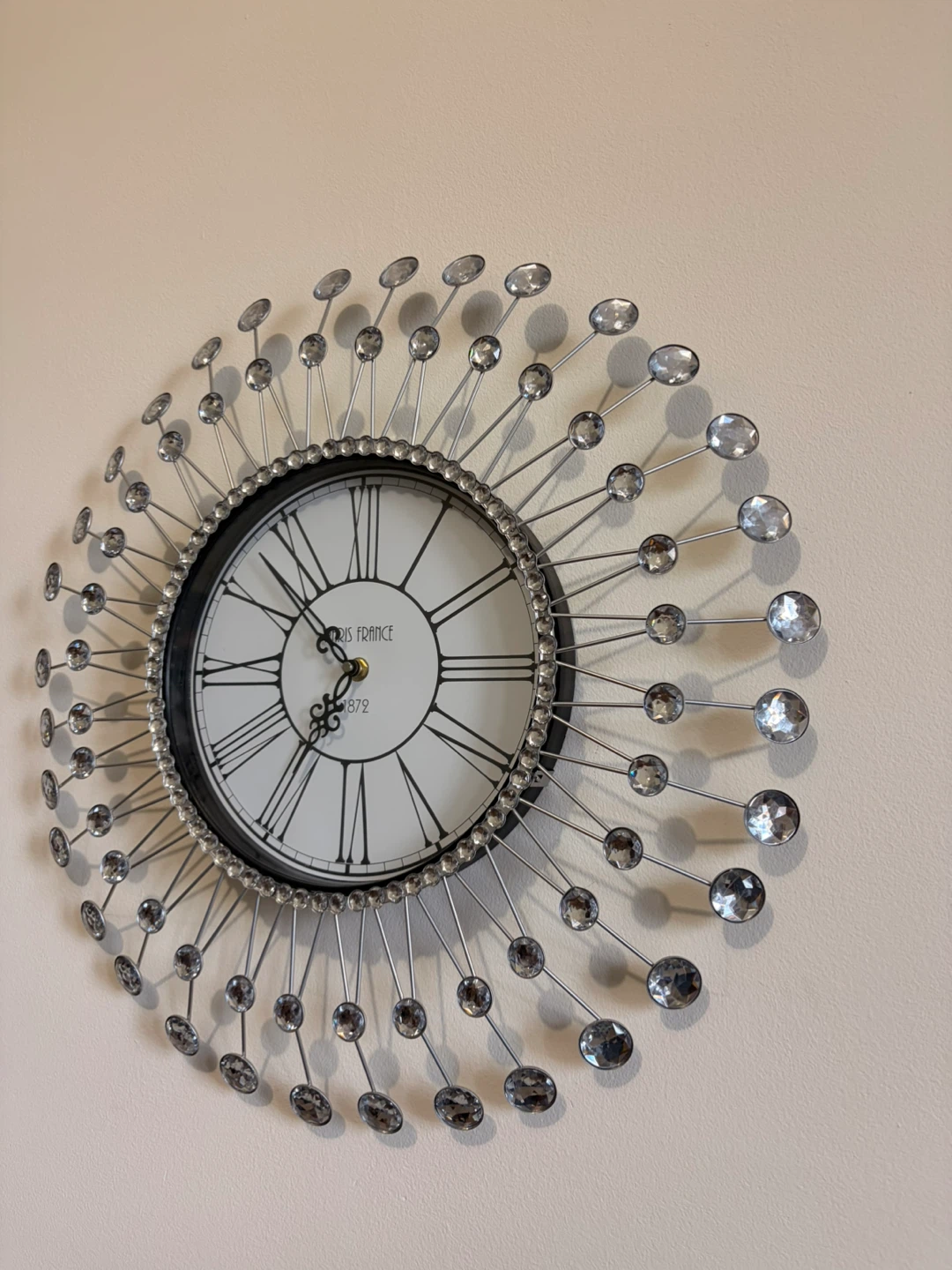 Decorative Sunburst Wall Clock - photo 3