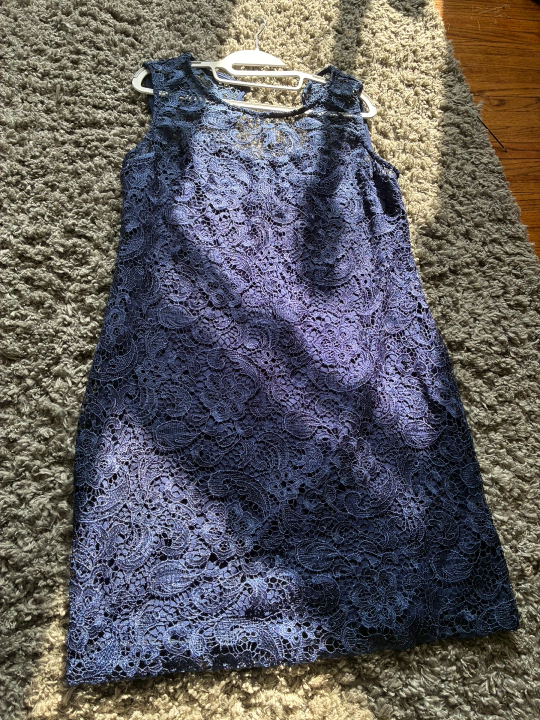 Navy Lace Dress