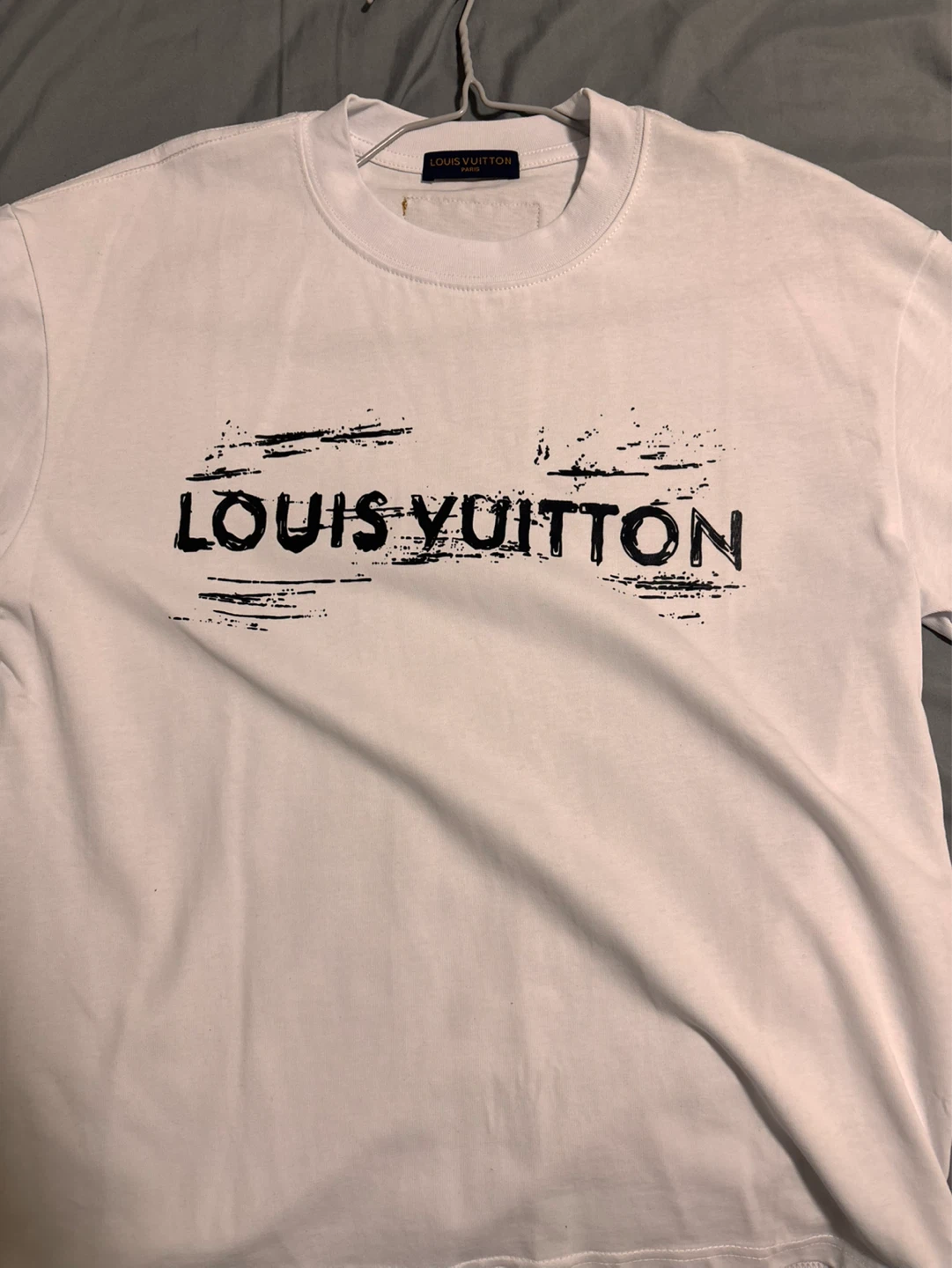 Louis Vuitton White Graphic T-Shirt