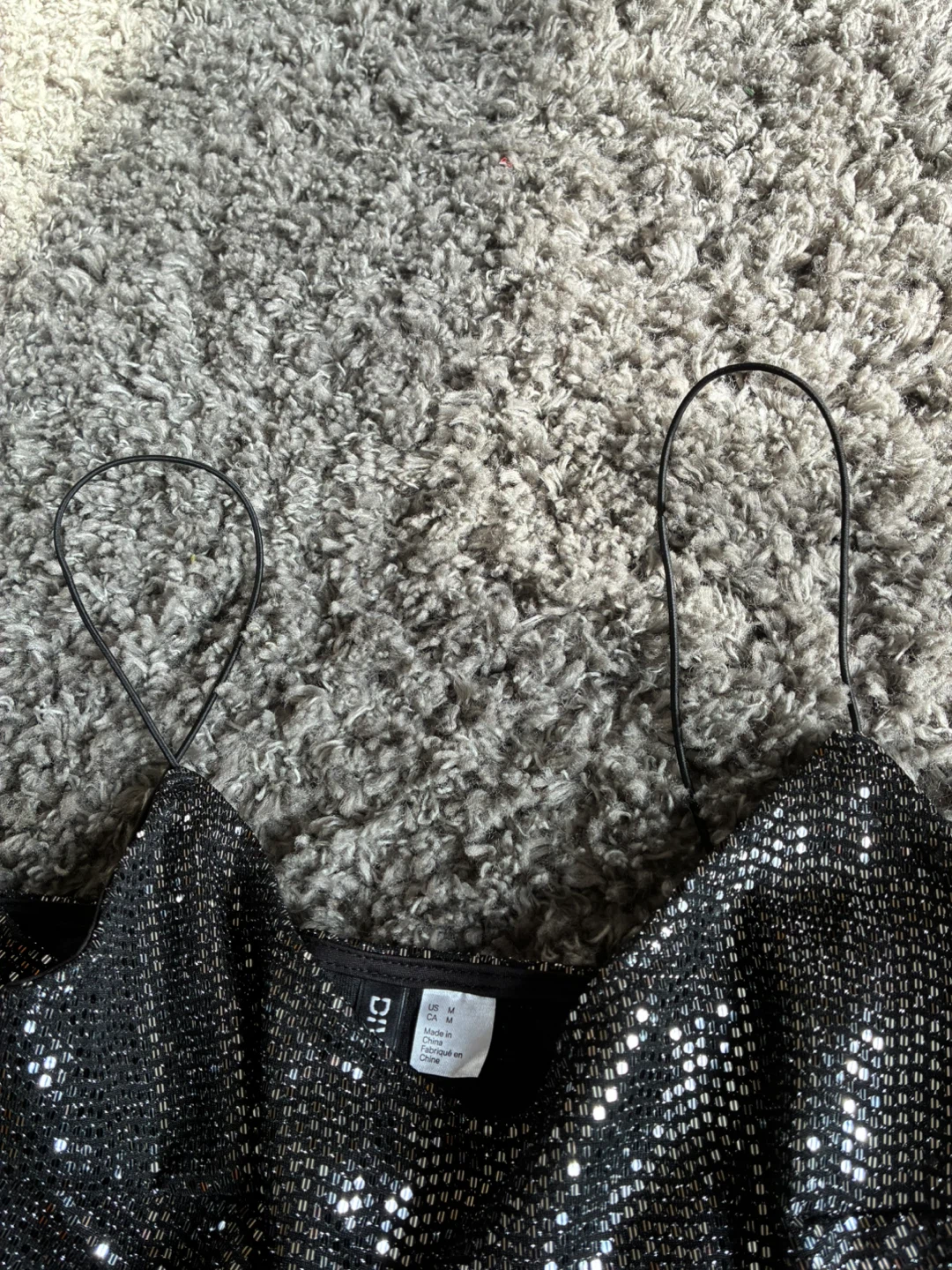 Black Sequin jumper (NOT a dress) - photo 3