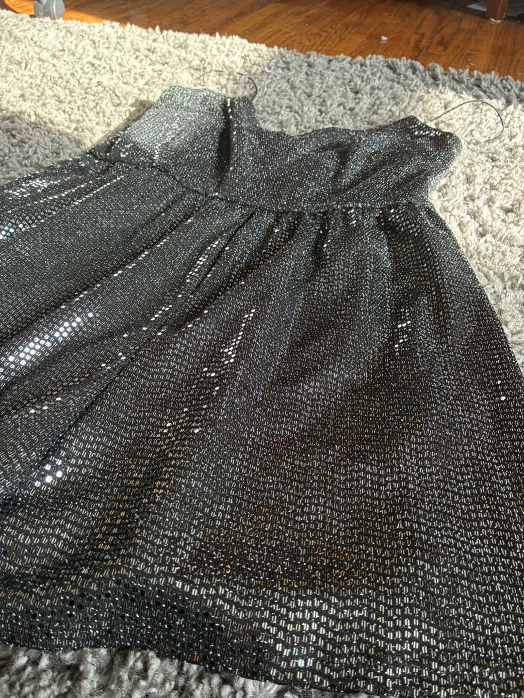 Black Sequin jumper (NOT a dress) - photo 2