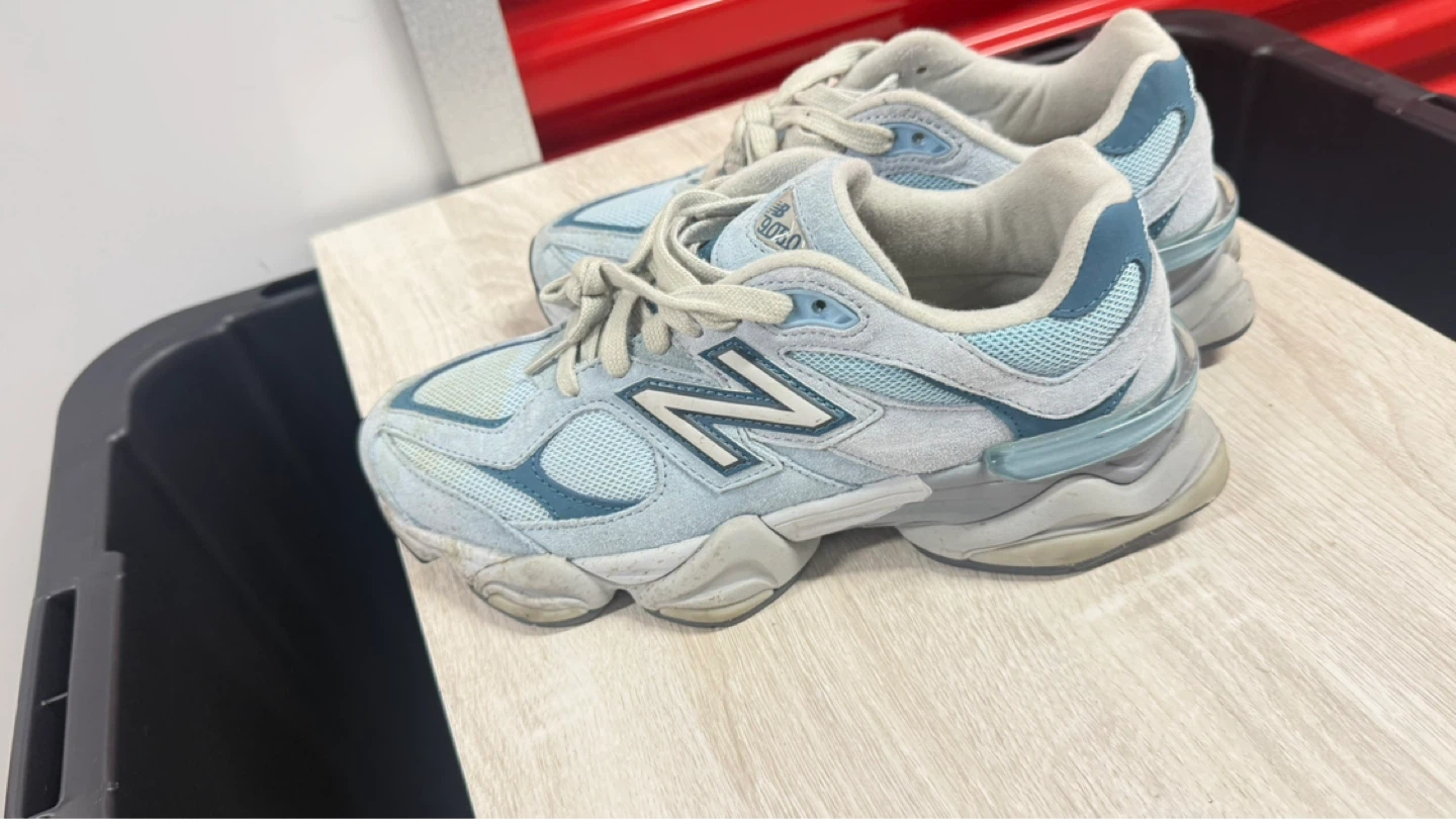 New Balance 9060 Light Blue Sneakers - photo 2