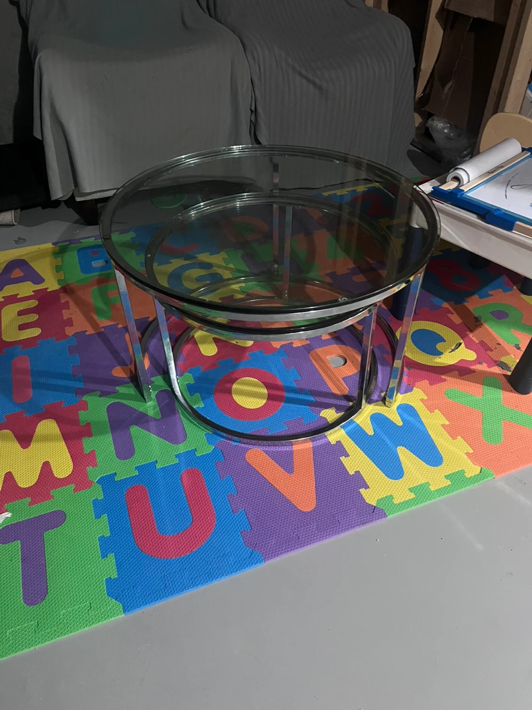 Glass Nesting Coffee Tables - photo 3