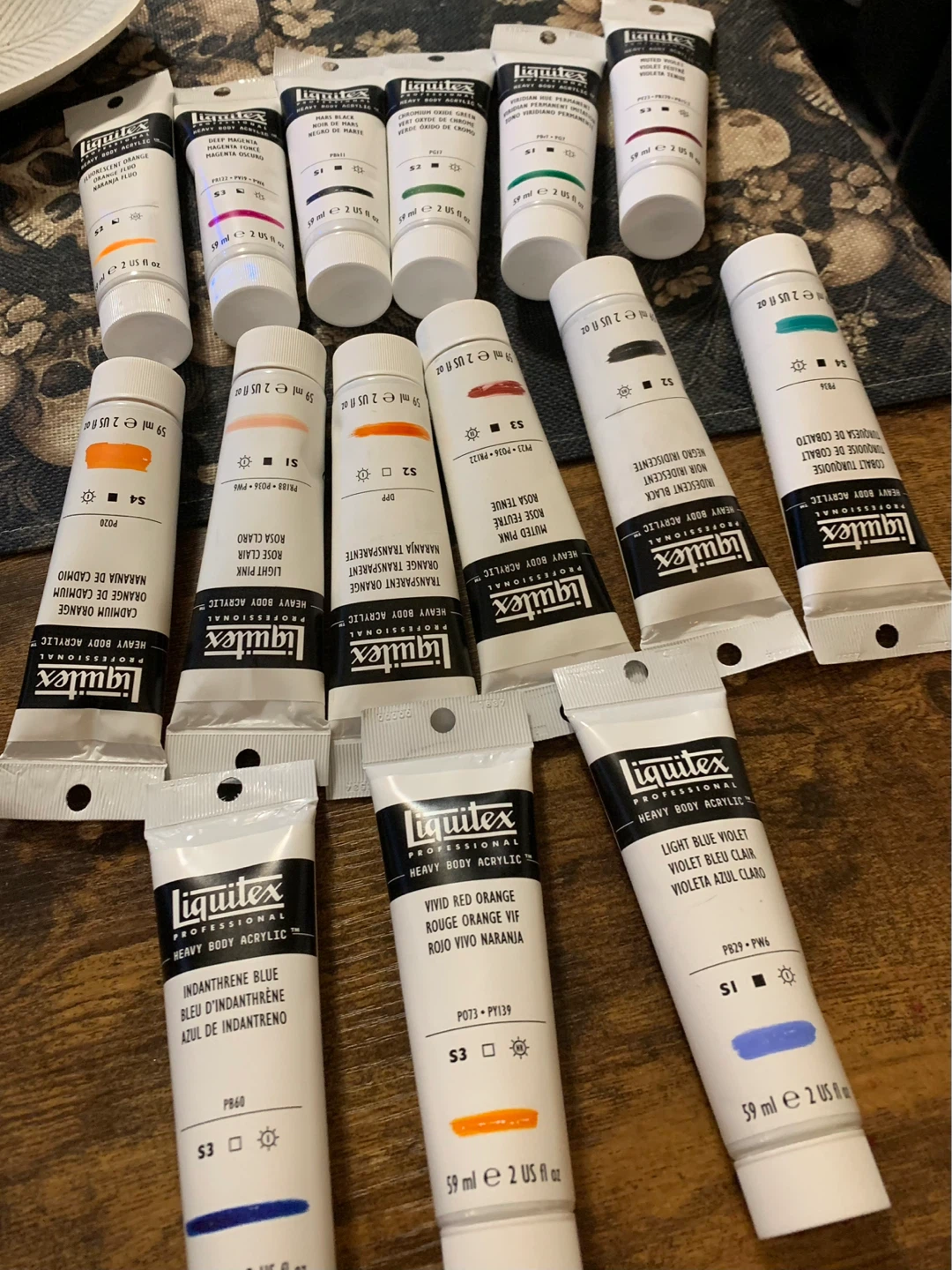 Liquitex® Professional 2oz. Heavy Body Acrylic Paint lot of 15