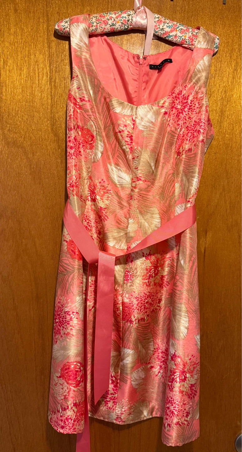 Tiana B. Floral Print Sleeveless Dress Size 12 - photo 4