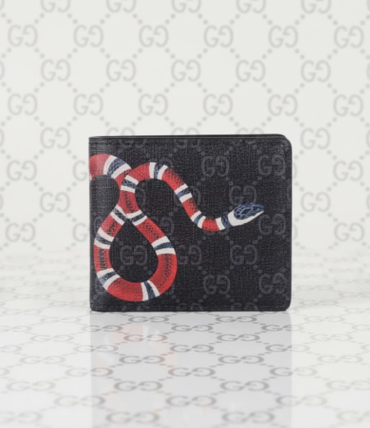 Gucci Snake Bi-Fold Wallet