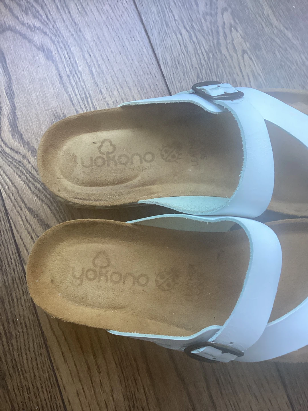 YOKONO WHITE LEATHER SANDAL - photo 2
