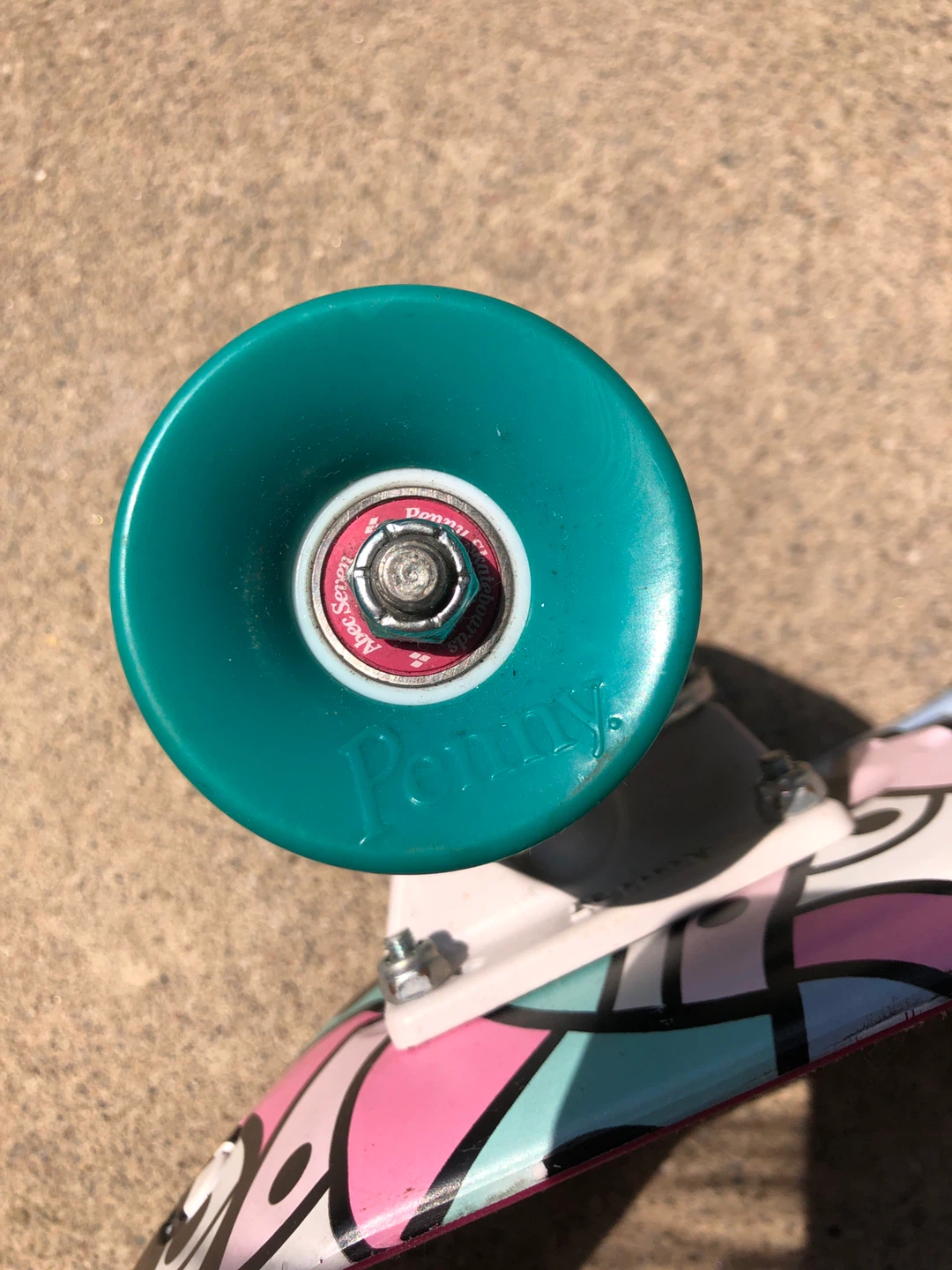 Penny Australia cruiser board/ skateboard with grip tape on it - photo 3