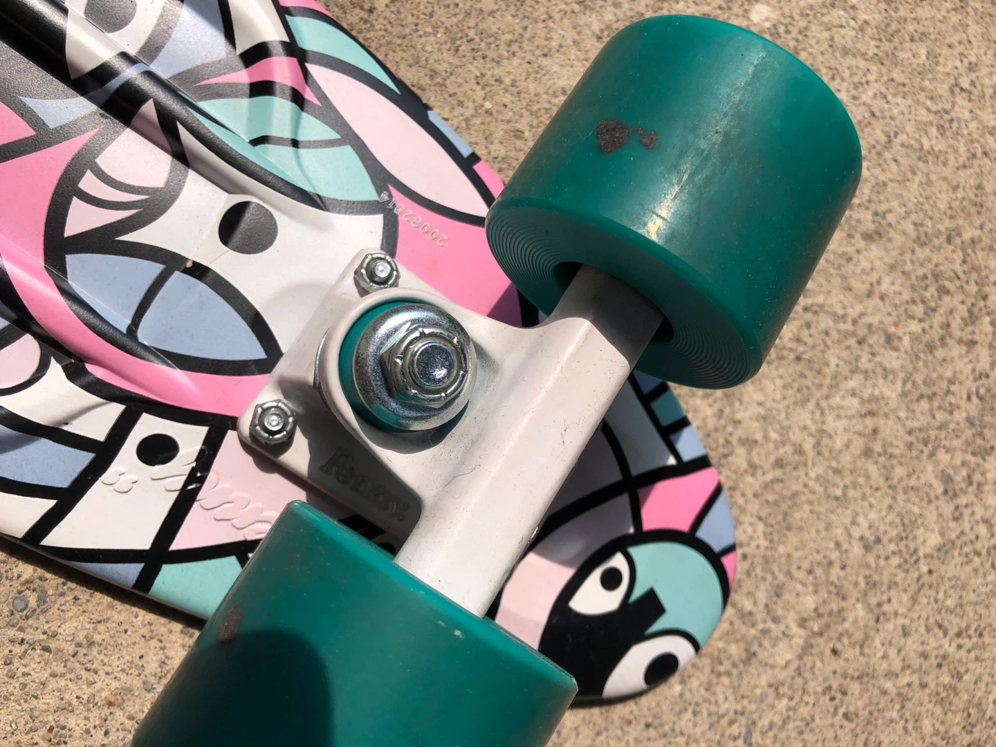 Penny Australia cruiser board/ skateboard with grip tape on it - photo 4
