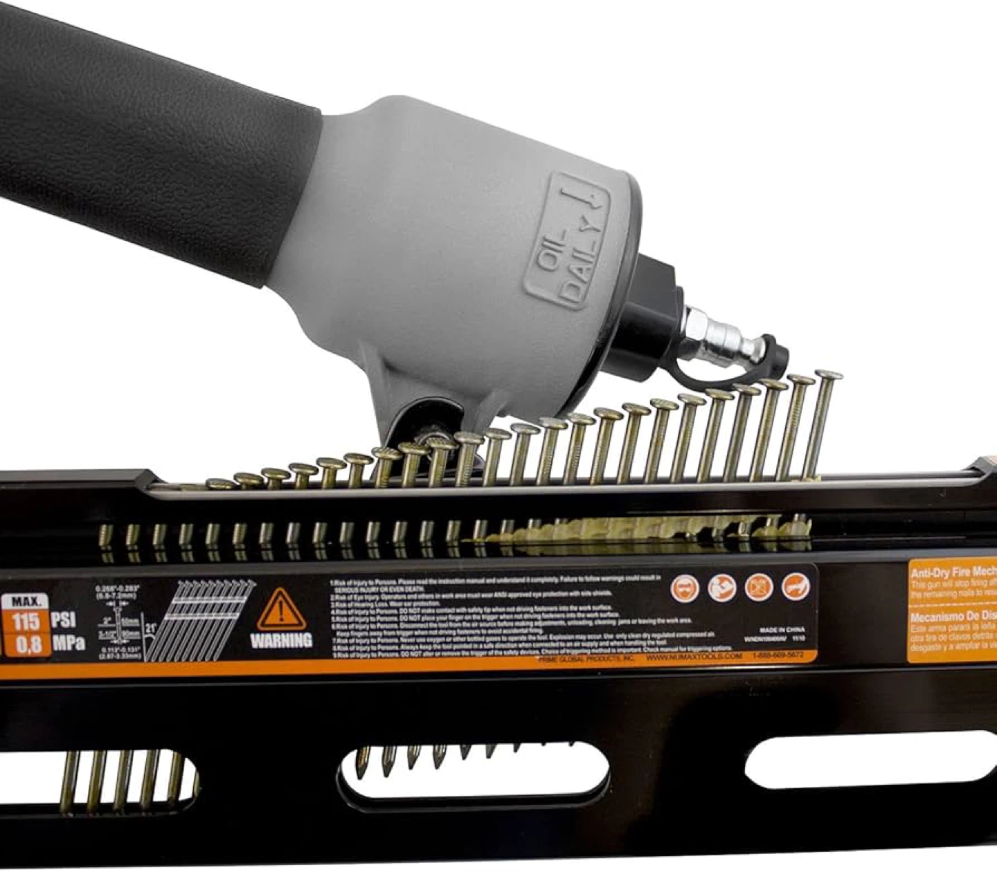 NuMax 21 Degree Framing Nailer Model # SFR2190 - photo 3
