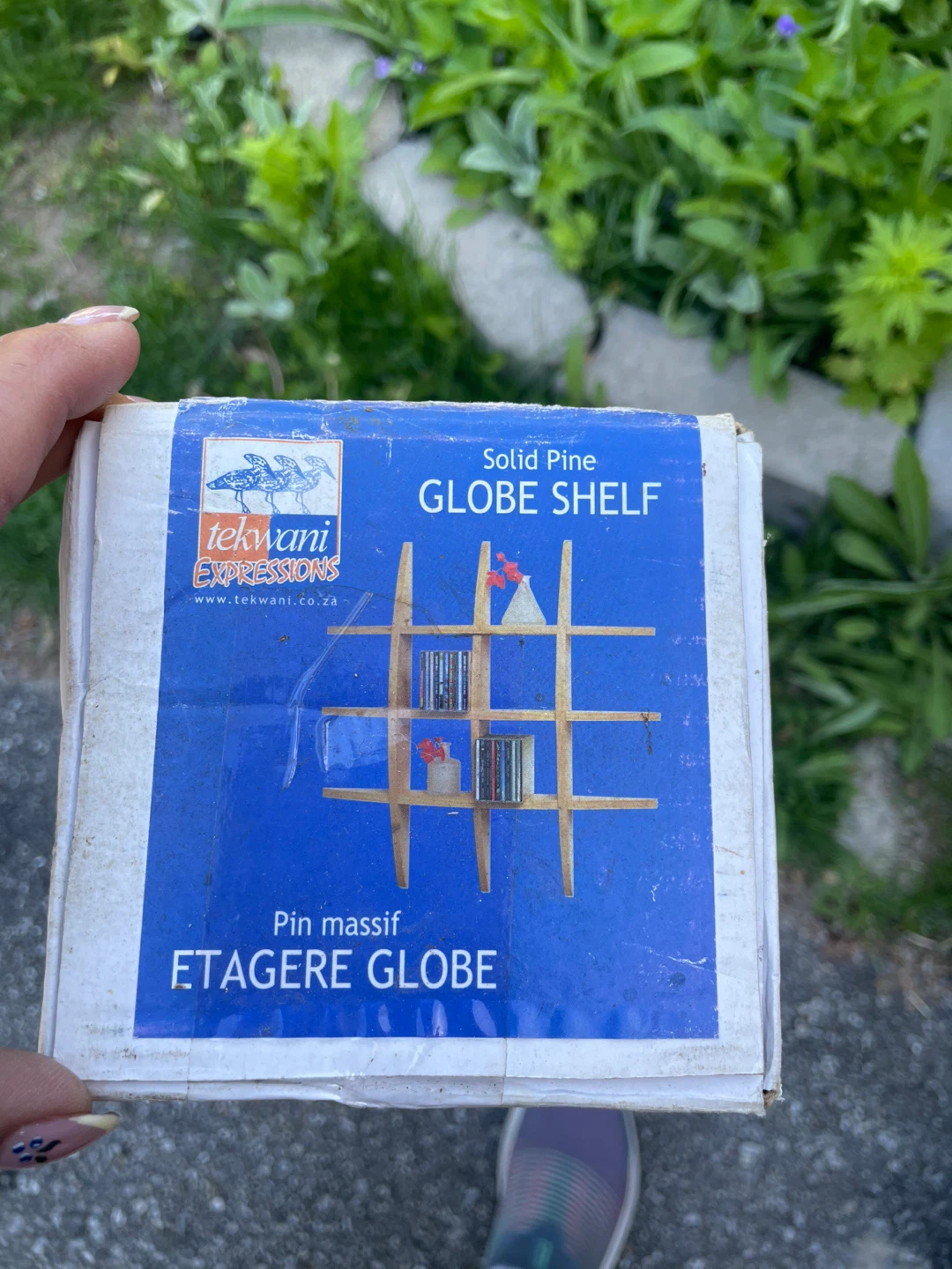 Solid Pine Globe Shelf - photo 3