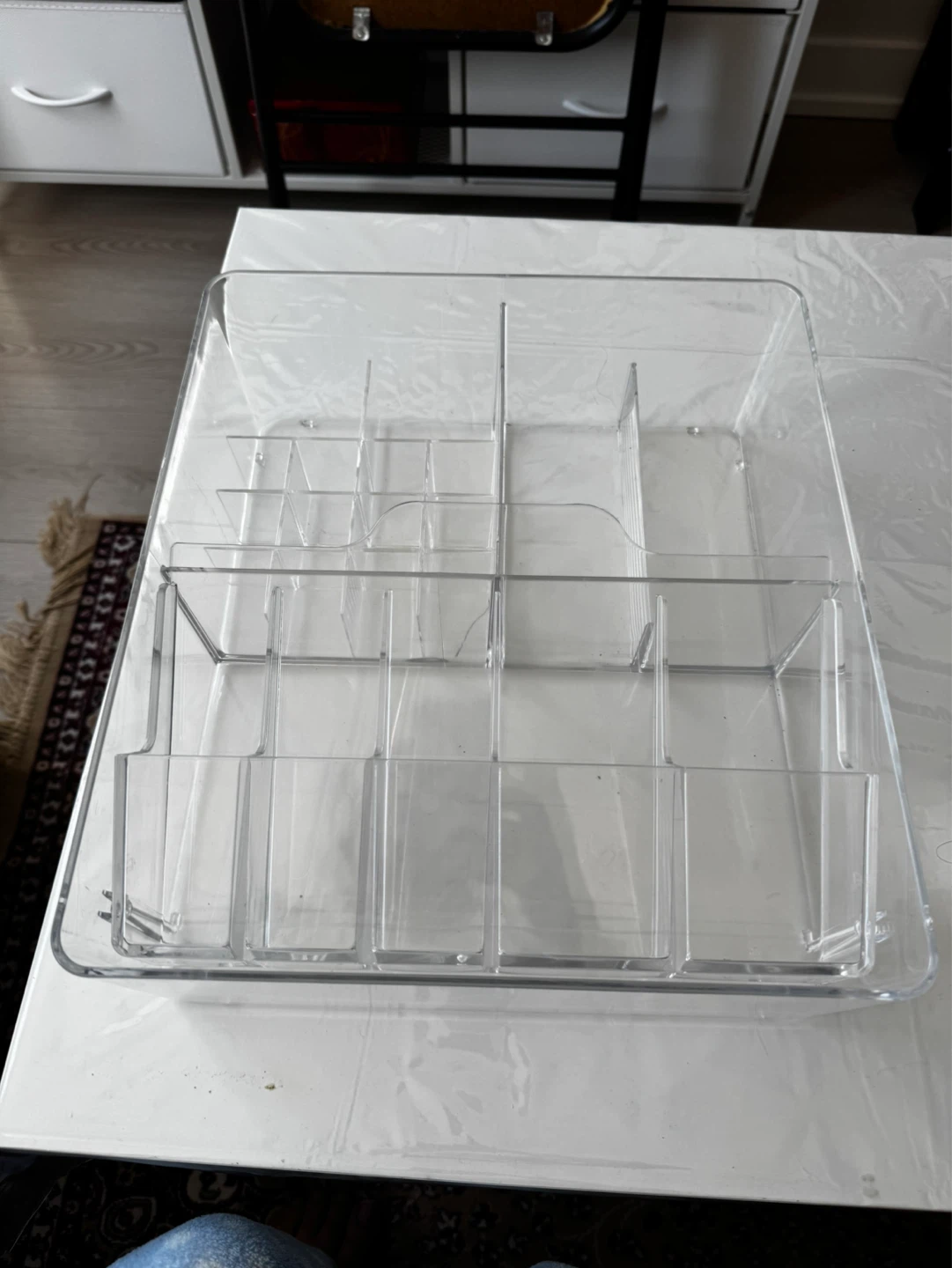 Clear Multi-Compartment Organizer - photo 2