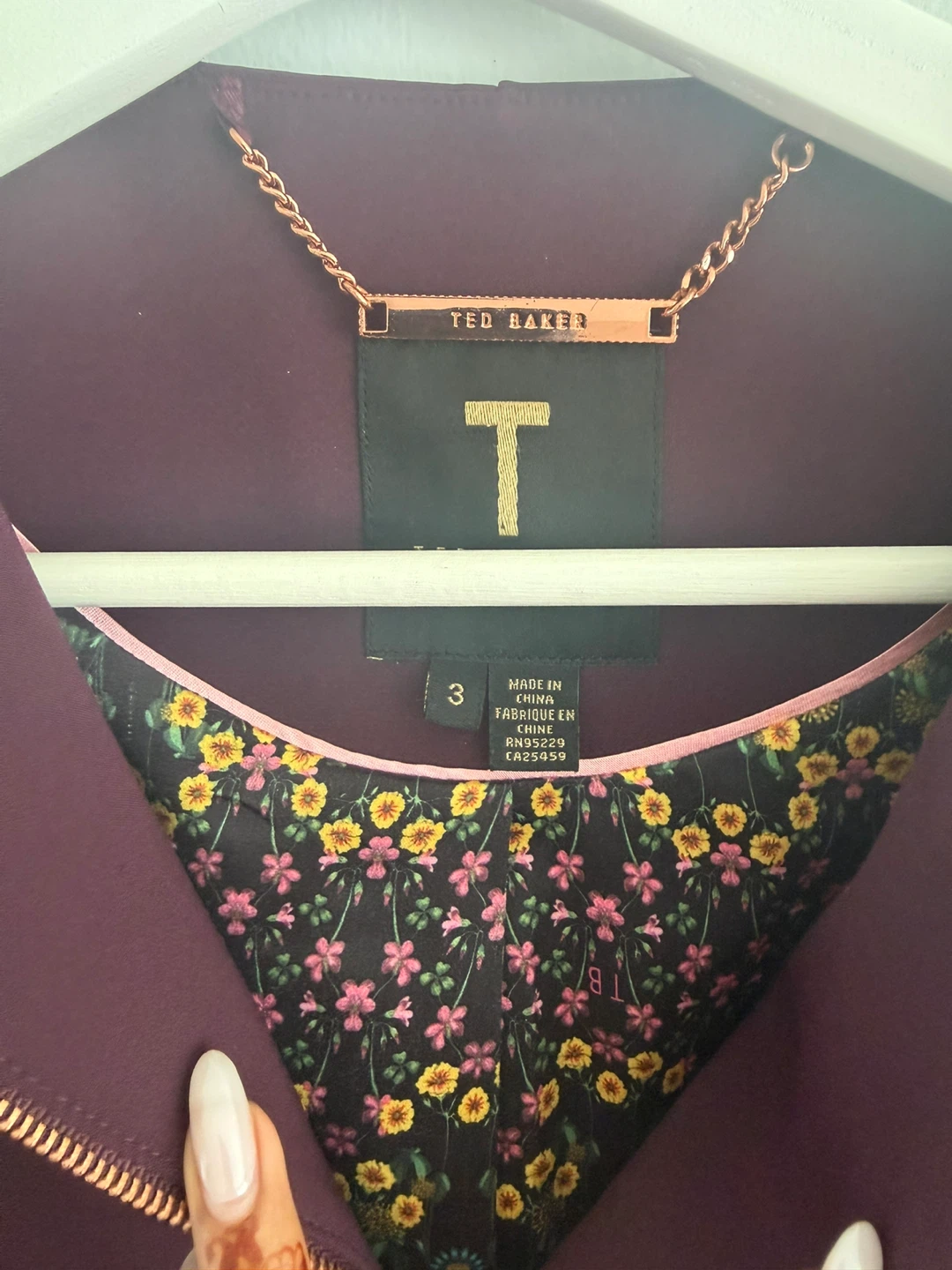 Ted Baker Peplum Jacket size 3 (M-L) - photo 2