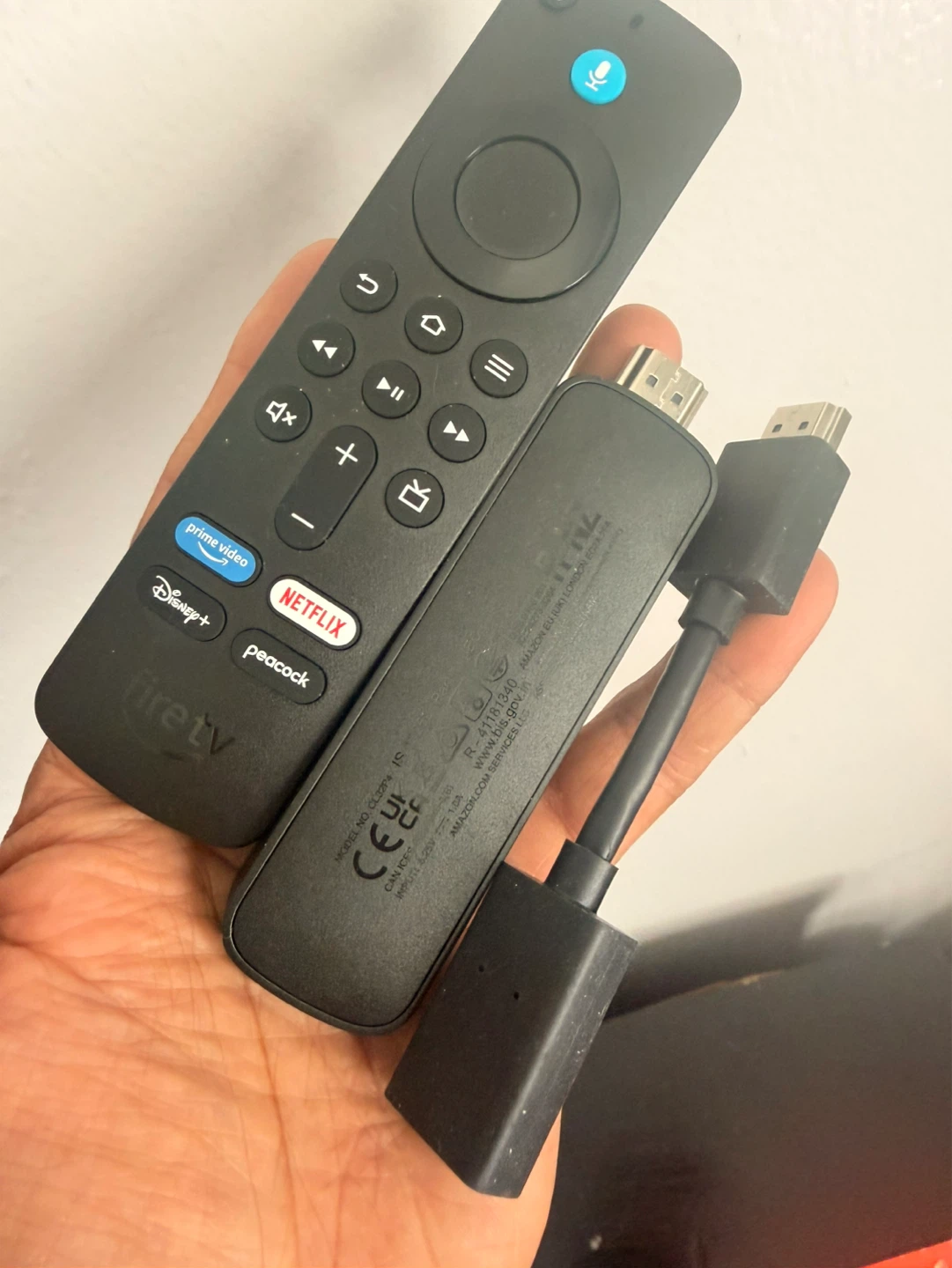 Amazon Fire TV Stick Remote and Device