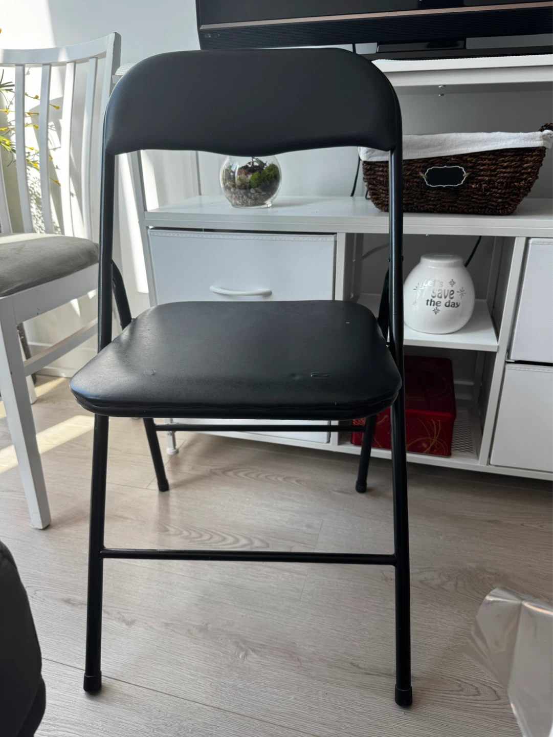 Black Folding Chair